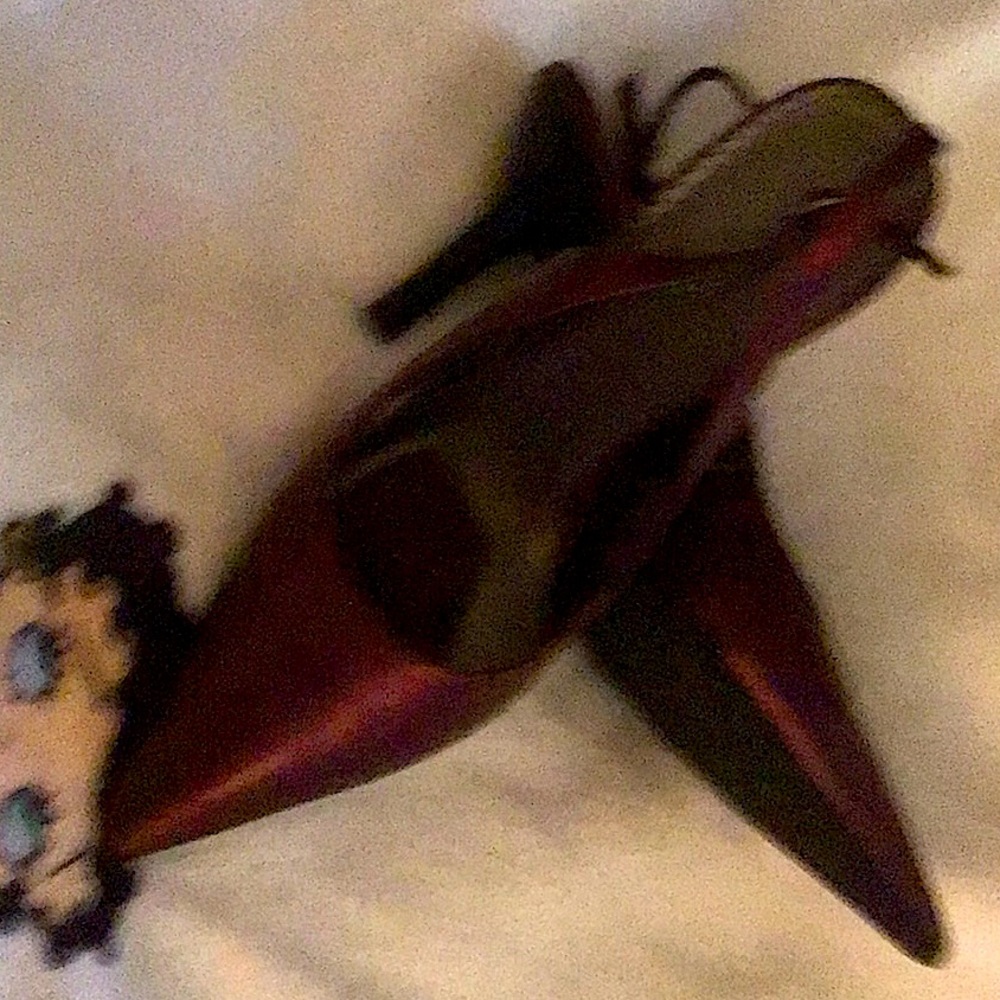 Russell pointed high heels